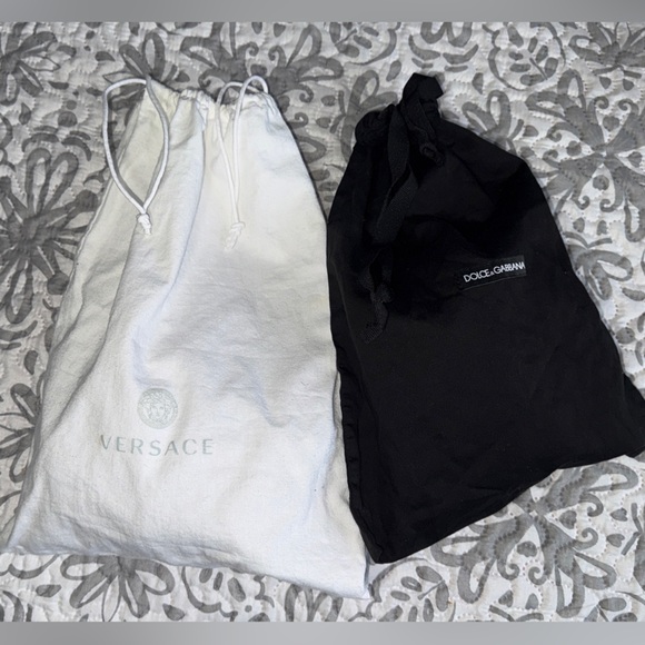 Versace & D and G dust Bag